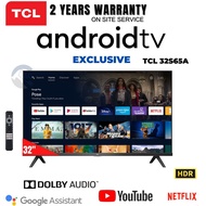 TCL ANDROID LED TV 32" 32S65A  S65A Series AI Smart Android TV