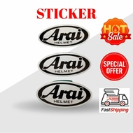 Sticker Logo Arai Helmet / Yamaha Sticker / Ready Stock / Fast Shipping 👉 Rm 2 Satu Keping 👈