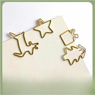 Metal paper clips Christmas gift paper clips