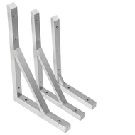 Thickened Stainless Steel Tripod Load-Bearing Wall Shelf Support Wall Mount Storage Bracket Wall Par