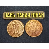 uang kuno 2,5 cent koin benggol nederlandsch indie