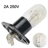 KL 2A 250V 25W Microwave Oven Bulb Refrigerator Lighting Bulb Base Design With Holder Replacement Universal BLS0