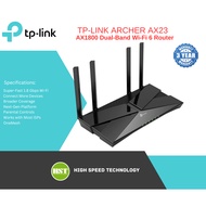 TP-LINK Archer AX23 AX1800 Dual-Band Wi-Fi 6 Router
