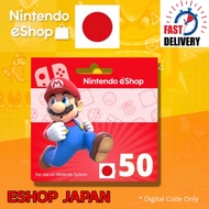 Nintendo Switch Online eShop Card Top Up Prepaid Gift Card Credit 1000YEN - 8000YEN JP eShop Japan F