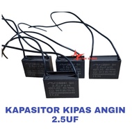 2.5 UF CBB61 fan capacitor, 2-wire high quality capacitor