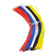Double-Headed Tin Plated Wire 26AWG 20CM 5 Colors Each 20 Pieces
