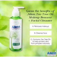 Aiken Tree Oil Facial Cleanser + Makeup Remover (150ml)