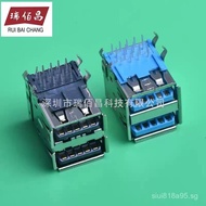 usb3.0-AF Double Layer90Power strip with edge male and female connectors usb Elbow AM Plug Board AF 