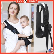 Baby Sling Carrier Easy to Wear Toddler 6-48 Months with Adjustable Strap Soft Pad Non-Slip Hip Seat