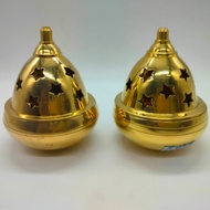 Brass Akhand Jyot Oil Lamp Diwali Decoration Tea Light Holder Oil Lamp Puja Lamp (More Design Available Gold Color) 1pcs