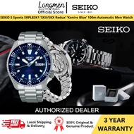 [Klang Longmen] SEIKO 5 Sports SRPL83K1 'SKX / 5KX Redux' 'Koniro Blue' 100m Automatic Men Watch SRP