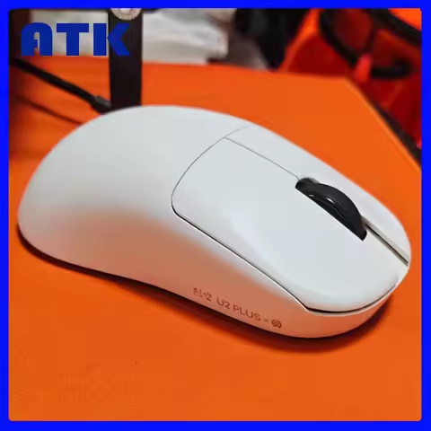 Atk U2 Ultra Pro/Plus E-sports Mouse Bluetooth 8k Mice PAW3950 Tri Mode Lightweight Ergonomics Gamin