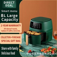 Multifunctional Smart Touch Screen 8L Large Capacity Household air fryer Electric fryer air fryer