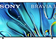Sony BRAVIA 3 | K-75S30 | 4K HDR Processor X1™ | 4K Ultra HD | High Dynamic Range (HDR) | Smart TV (