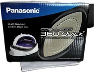 PANASONIC 樂聲牌 NI-WL30 1550W 鈦塗層底板無線蒸氣熨斗