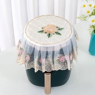 Air Fryer Anti-dust Cover Embroidered Lace Fabric Rice Cooker Protective Cover Kitchen Appliance Cover Towel Universal Cover Towel