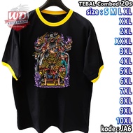 T-SHIRT monkey D LUFFY BIG SIZE CODE JA6 JUMBO 2XL 3XL 4XL 5XL 6XL 7XL 8XL 9XL 10XL