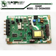 MB TV LED SHARP LC-24SA4000I Mainboard tv led sharp lc 24sa4000 i