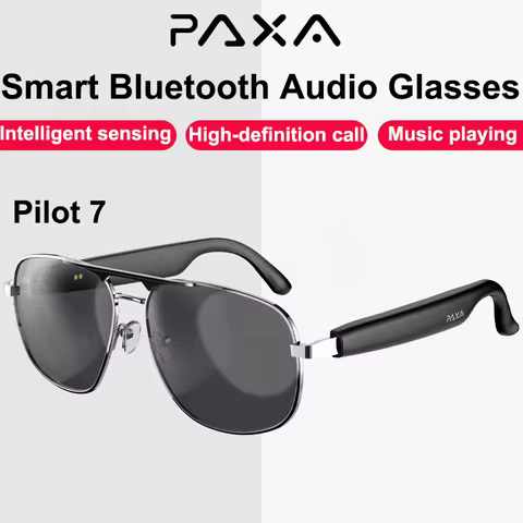 PAXA Pilot 7 Smart Bluetooth glasses Headset Outdoor Sports Cycling Audio Glasses new multi-function