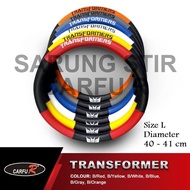 [ ] Steering Wheel Cover Steering Wheel Transformer Transformers Uk L Diameter 40-41cm