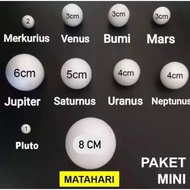 PLANET SOLAR SYSTEM Cork Ball Package styrofoam Planet Cork Ball styrofoam Cork Ball Handicraft Sola
