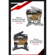 HONDA RS150 RSX150 WINNER X RACING REAR FOOTREST WITH BRACKET STAY BAR SET PEMIJAK KAKI BELAKANG RS 