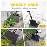 Metal Snow Shovel Heavy Duty Snow Shovel With Adjustable Handle Weeding Tool