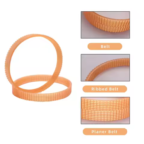 ABLG 2Pieces/Lot 9401-6PJ348 Planer Belt Ribbed Belt Abrasive Machine Belt