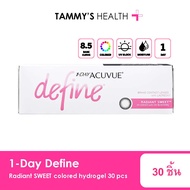 acuvue define radiant sweet tammys optic