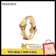 PANDORA 100% S925 Sterling Silver (with box) women Game of Thrones House of the Dragon Crown Ring 16