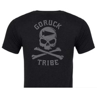 GORUCK Tribe Fitness Training T-Shirt Soft Premium 100% Cotton Skull Print Short Sleeve Men's & Wome