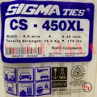 NEWEST - Sigma CS Cable Ties 450XL / 45cm White CS450XL Cable Tie White 45 cm