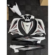 🇻🇳 COVERSET LC135 V2 V3 JUPITER MX AURORA WHITE YAMAHA LC 135 COVERSET SIAP TANAM STRIPE TANAM JUPIT