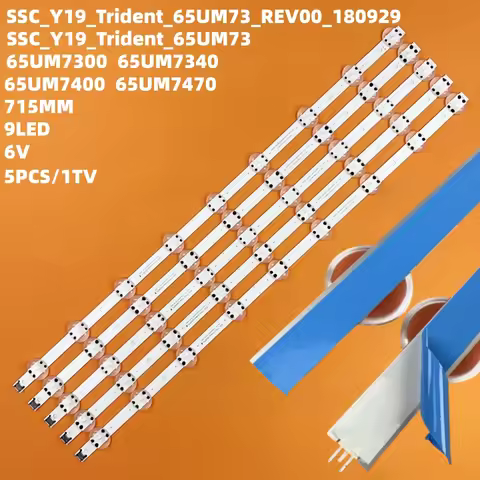 LED Backlight Strip For SSC_Y19_Trident_65UM73 65UM7300AUE 65UK6340PTF 65UM7100PLA/PSA 65UK6300 65UK