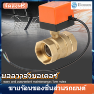 【มอเตอร์วาล์ว】Ac 220V G2 Dn50 2-Way 3-Wire 2-Point วาล์วทองเหลืองควบคุมรถจักรยานยนต์ไฟฟ้า