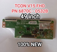 TCON TV LG MODEL:TCON-V15 FHD 49 INCH