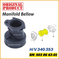 Original Husqvarna 340 353 Chainsaw Manifold Bellow Adapter [HSMACHINERY]