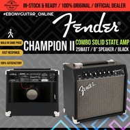 Fender Champion II 25 Guitar Combo Amplifier, 230V UK SOLID STATE FENDER 25W COMBO AMP