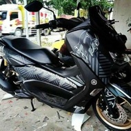 DECAL STIKER STICKER YAMAHA NMAX NEW 155 MOTIF BLACK PHANTER FULL BODY VARIASI BISA CUSTOME