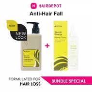 [BUNDLE SET] (Hair Loss Control) - MIDORI Secret  Energy Hair Density Shampoo 300ml + MIDORI Power T