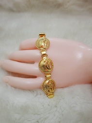 Gelang cendrawasih lapis emas