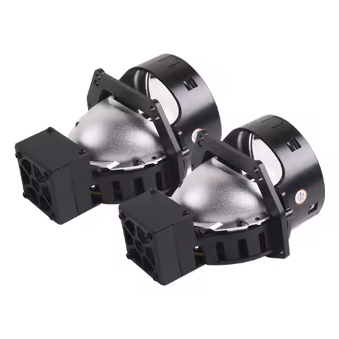 SANVI A6 3 inch Bi Led Projector Lenses 12V 5500K Headlight For Hella 3R G5 H1 H4 H7 9005 9006 Car A