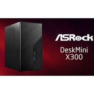 ASRock DeskMini X300W Barebone Mini PC Kit - INC CHASIS, MOBO, POWER, COOLER, WiFi/ AMD AM4 Socket