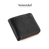 Beinwickel - Men's Genuine Leather Bifold Wallet - Essential Bifold Wallet Black