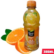 Pulpy 300ml Fresh Orange Bulir Drink Minute Maid Drink Bottle