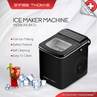 Swiss Thomas Ice Maker Mesin Aia Batu Ice Cube Maker (5 years Warranty)