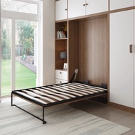 Get gifts/Wall Bed Invisible Bed Rotating Folding Bed Murphy Bed Wall Hidden Bed Multifunctional Fro