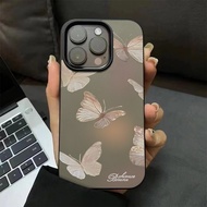 Casing iPhone 11 12 13 14 15 16 17 Pro Max butterfly shockproof Case For iPhone 11 12 13 14 15pm 14P