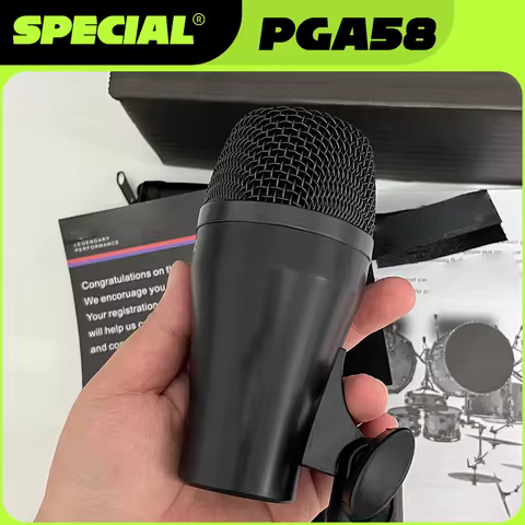 PGA52 Microphone for Music Drums Cardioid Dynamic Kick Drum Microphone PGA 52 Dynamic Cardioid Drum 