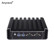 Fanless Mini PC Intel Core i5-4200U / i5-5200U / i5-6200U Dual Core IPC Windows Industrial Computer 